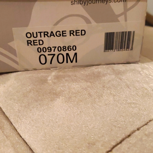 Shi By Journeys Elegant Red Women's Heels - Picture 11 of 12